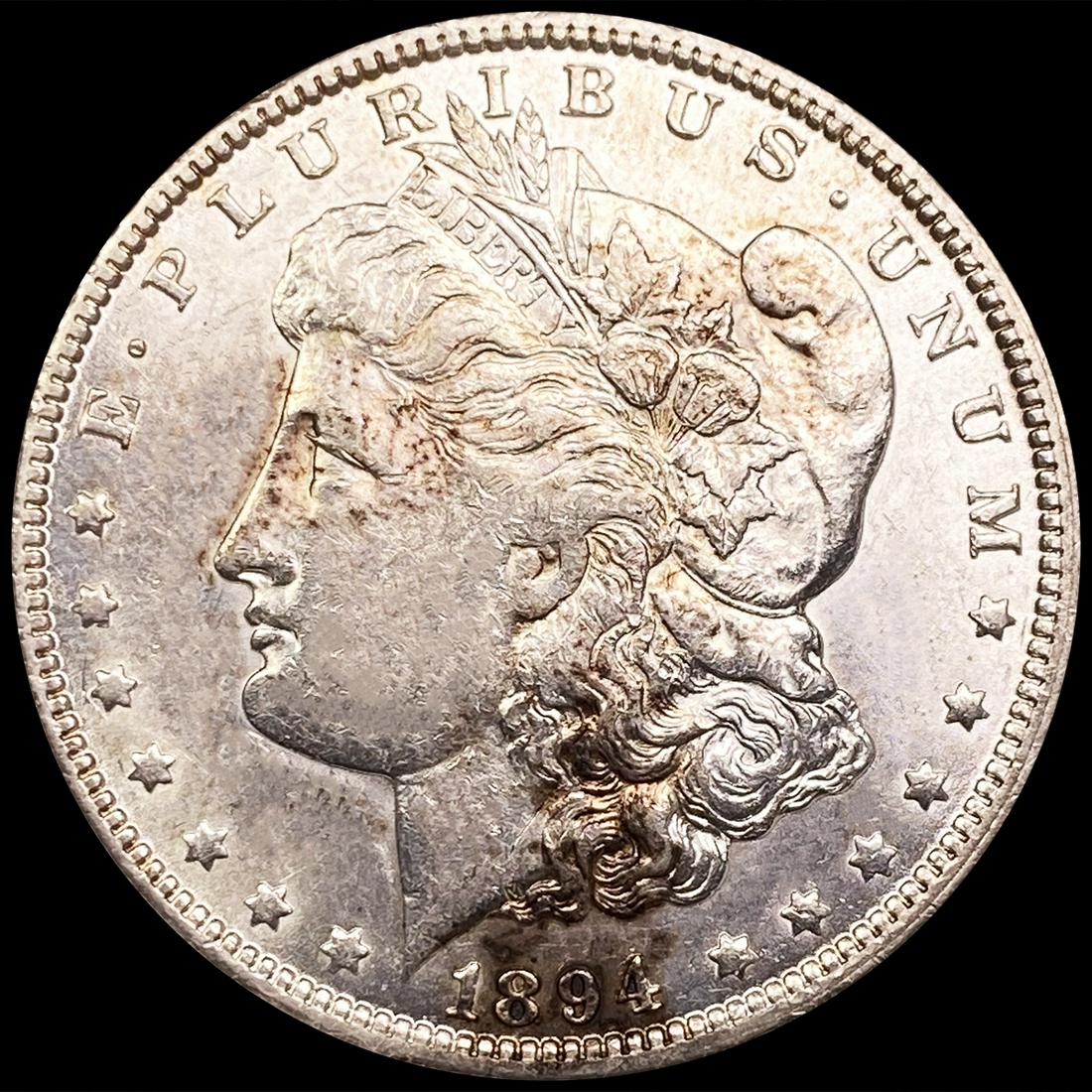 1894-O Morgan Silver Dollar NEARLY UNCIRCULATED (1 of 2)