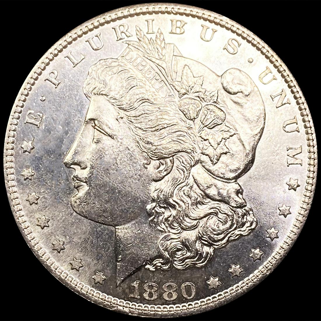 1880-S PL Morgan Silver Dollar UNCIRCULATED (1 of 2)