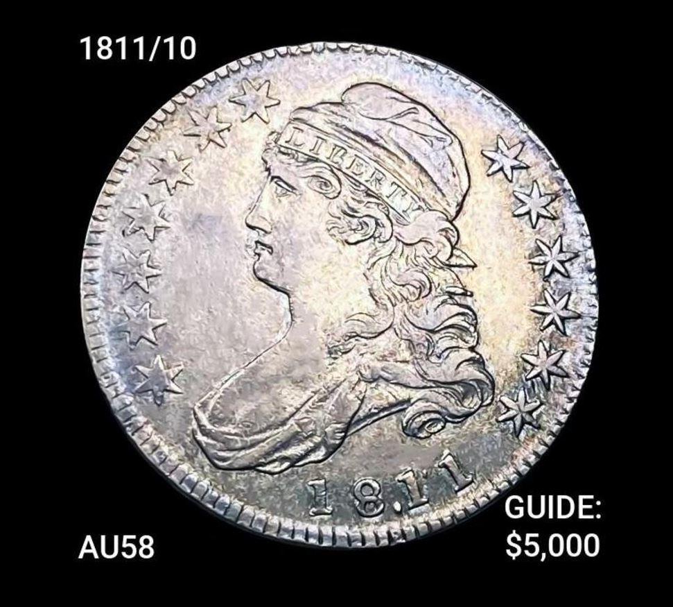 1811/10 Capped Bust Half CHOICE AU (1 of 2)