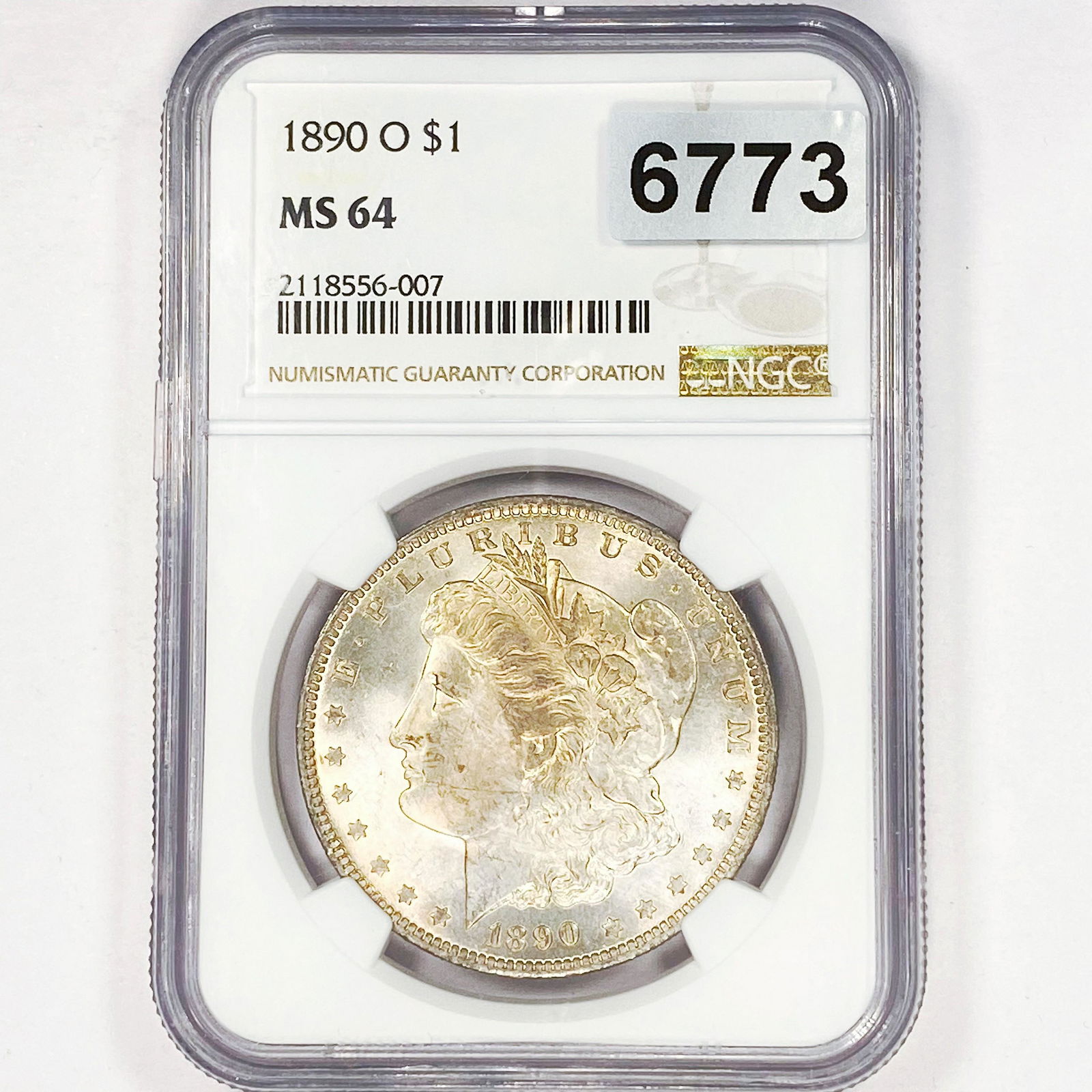 1890-O Morgan Silver Dollar NGC - MS64 (1 of 2)