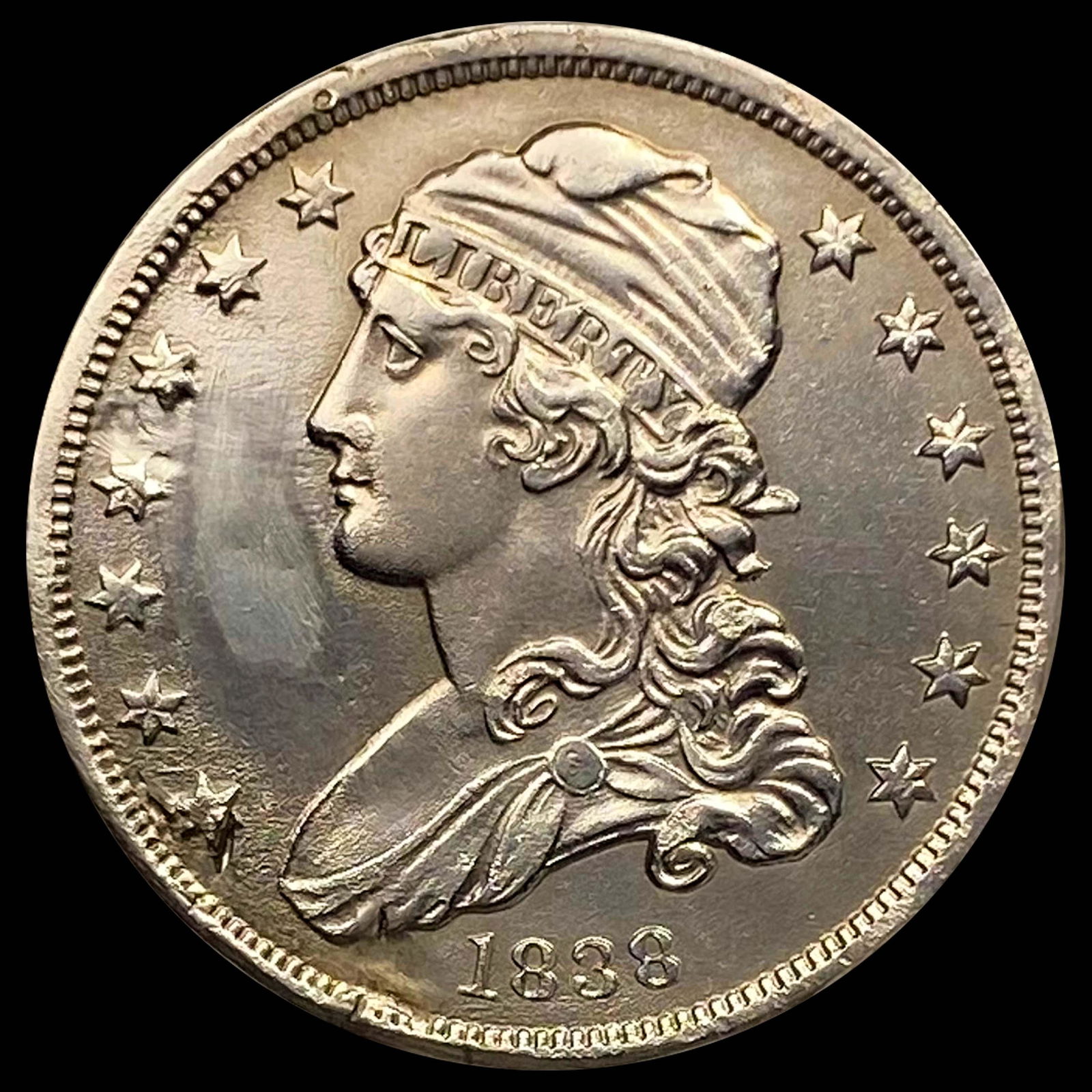 1838 Capped Bust Quarter UNCIRCULATED (1 of 2)