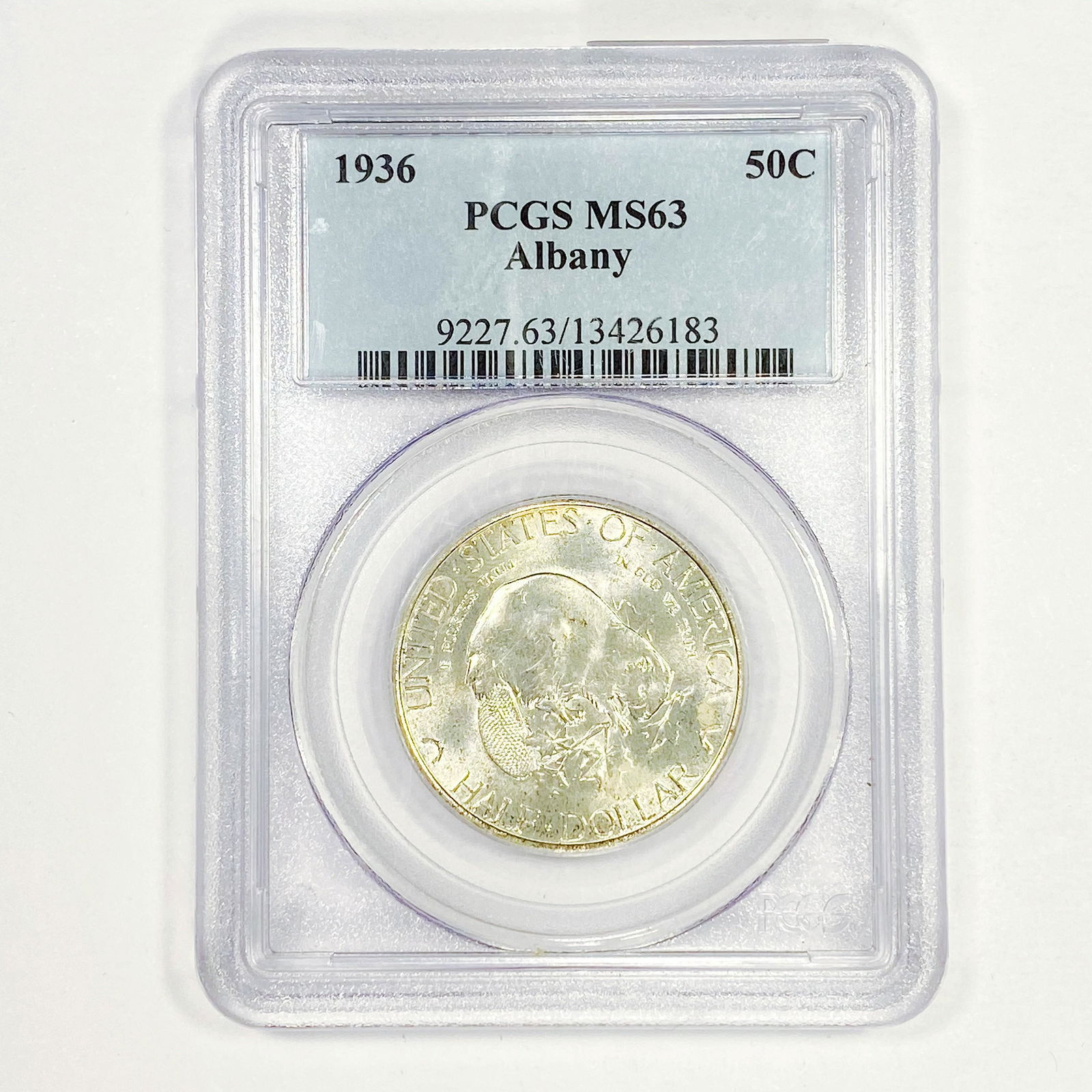 1936 Albany Half Dollar PCGS - MS63 (1 of 2)