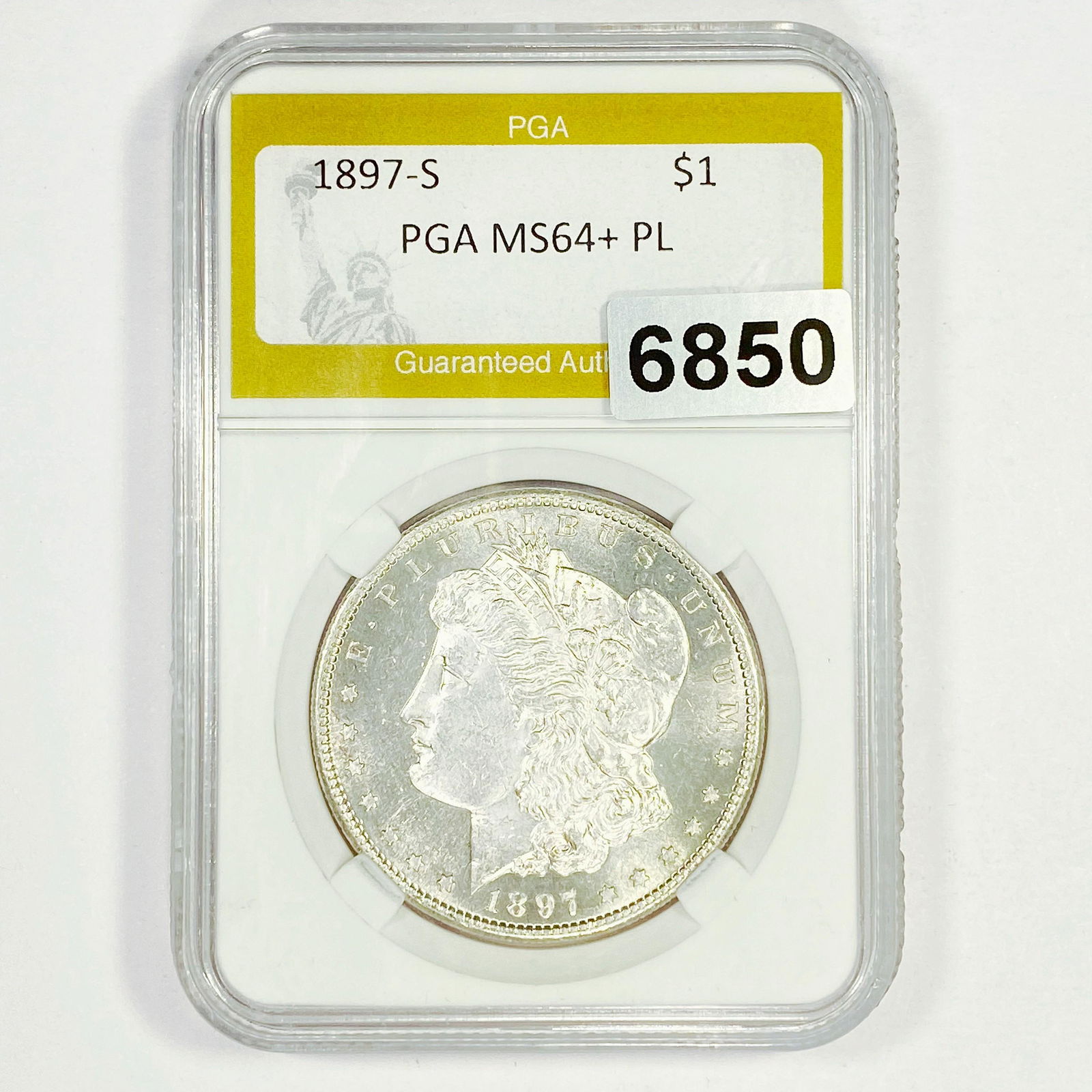 1897-S Morgan Silver Dollar PGA - MS64+ PL (1 of 2)