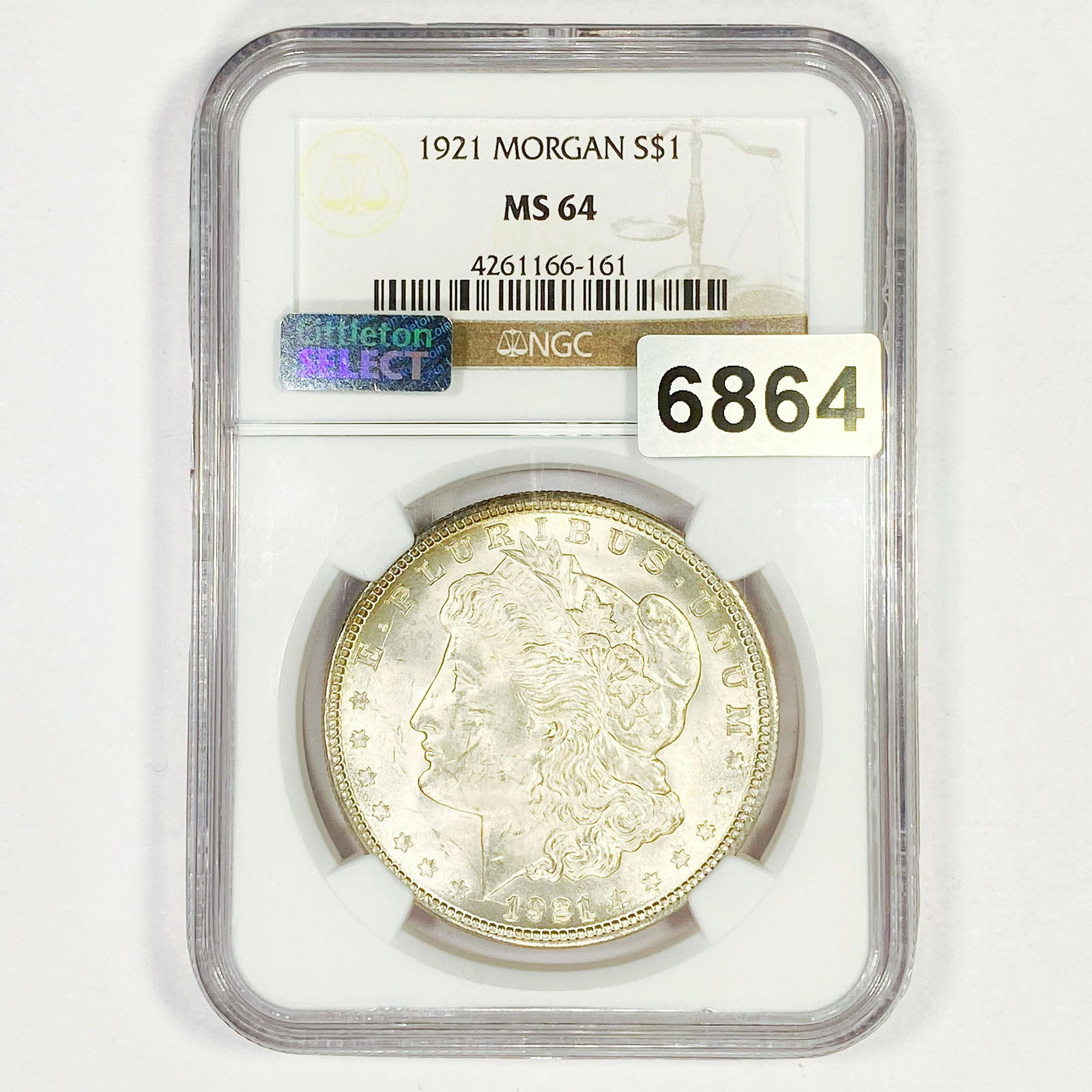 1921 Morgan Silver Dollar NGC - MS64 (1 of 2)