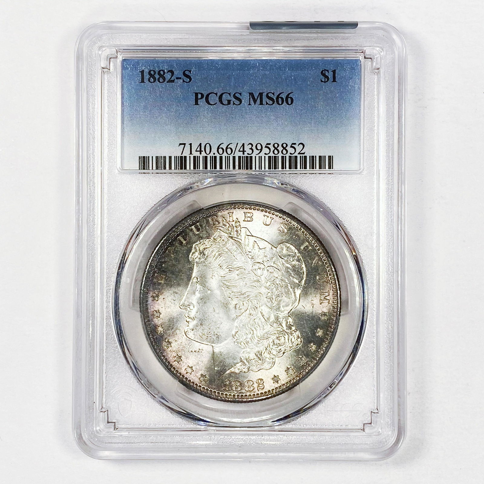 1882-S Morgan Silver Dollar PCGS - MS66 (1 of 2)