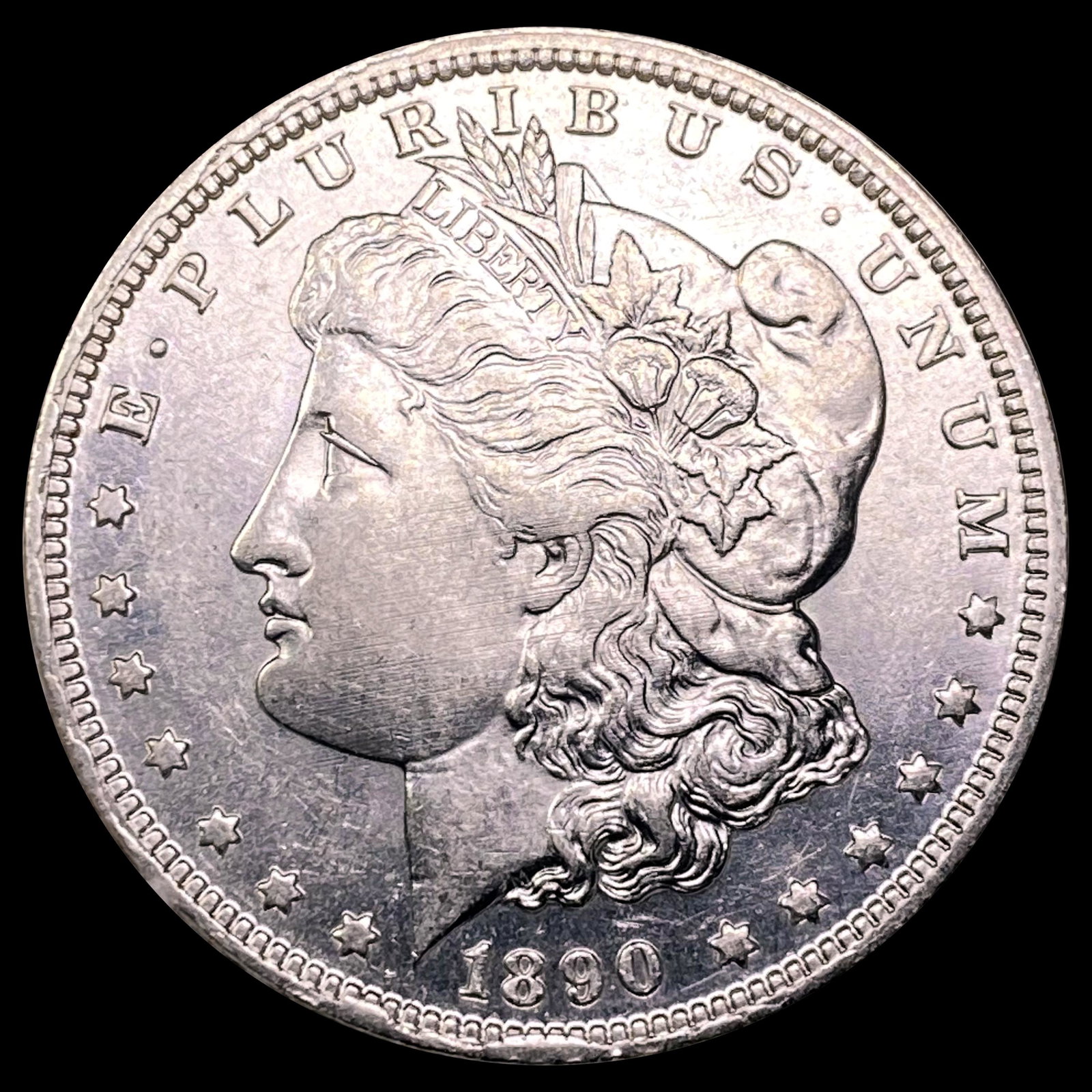 1890-O Morgan Silver Dollar CLOSELY UNCIRCULATED (1 of 2)