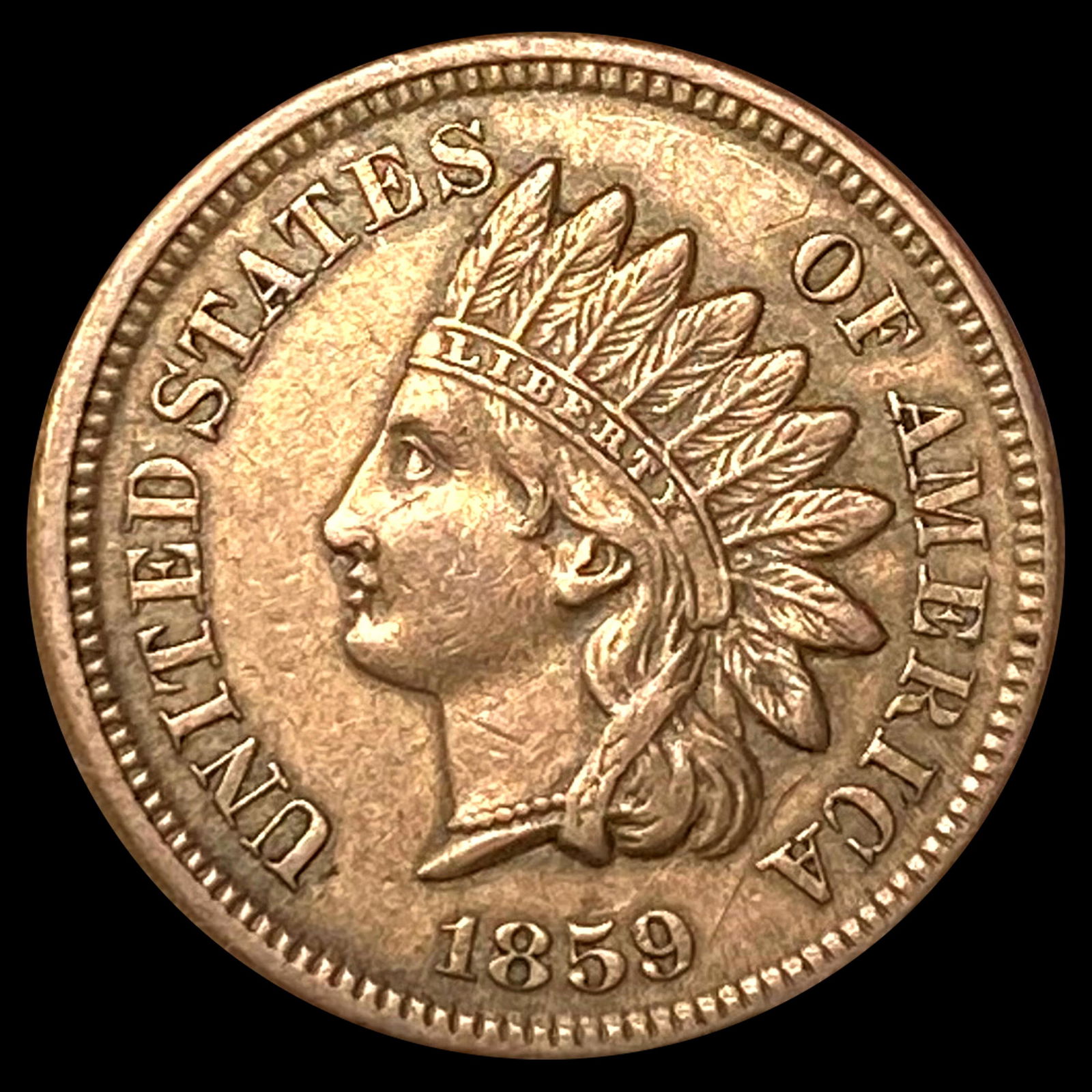 1859 Indian Head Cent UNCIRCULATED (1 of 2)