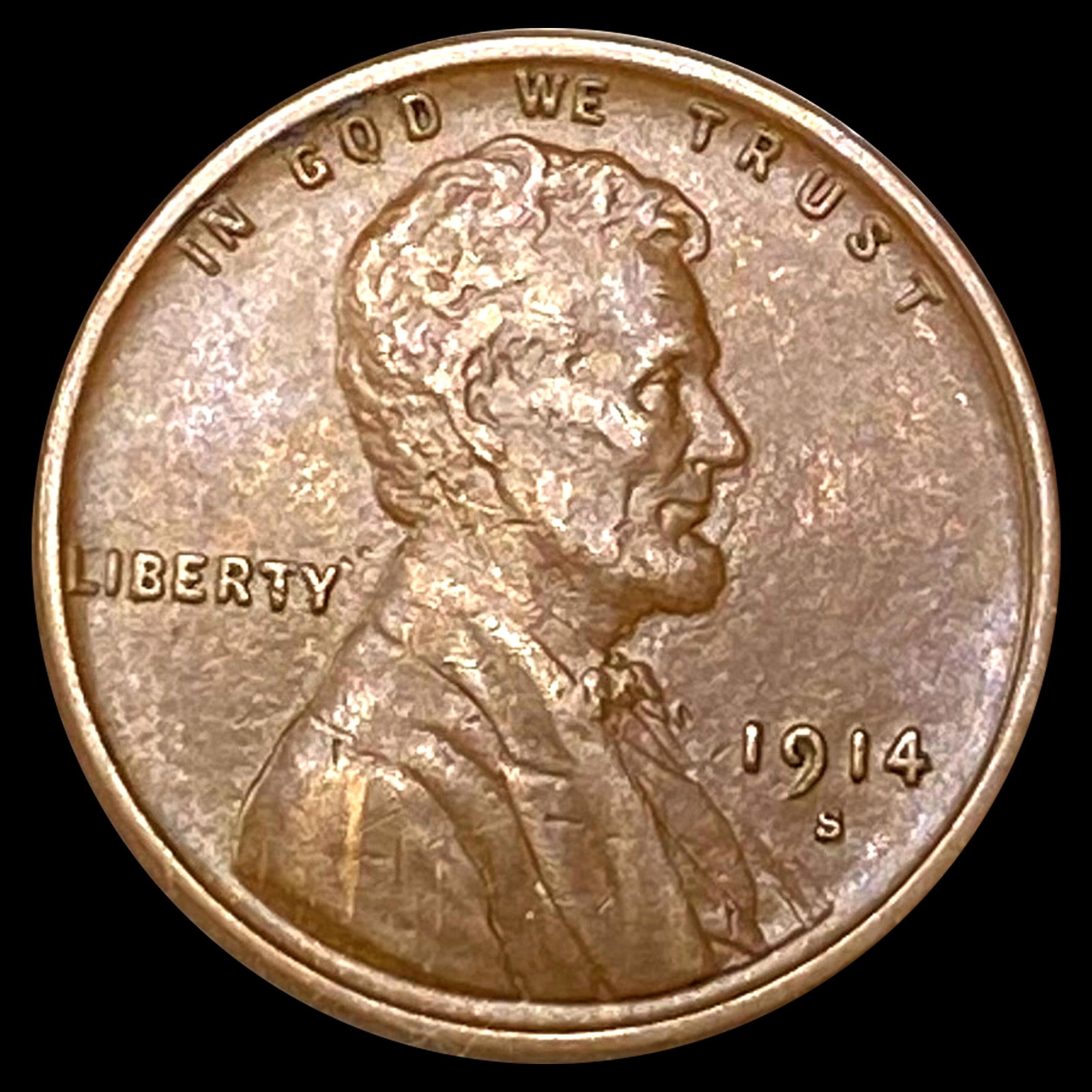 1914-S Wheat Cent UNCIRCULATED (1 of 2)