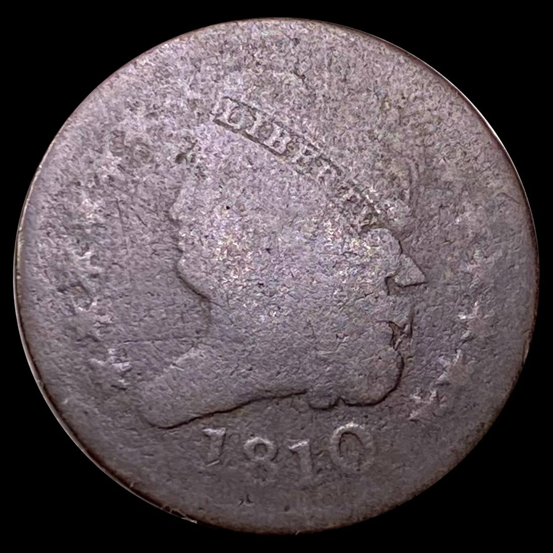 1810 Classic Head Half Cent NICELY CIRCULATED (1 of 2)