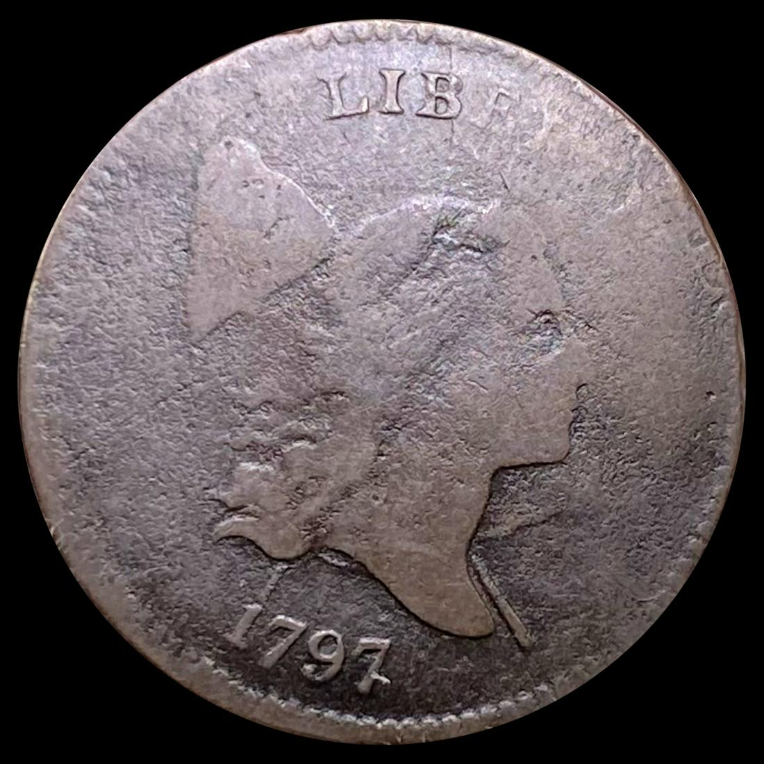 1797 Liberty Cap Half Cent NICELY CIRCULATED (1 of 2)
