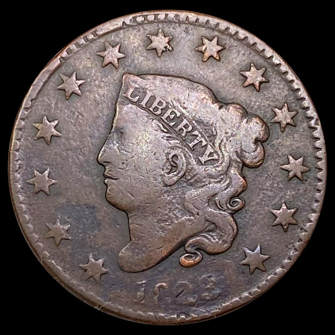1823 Classic Head Large Cent LIGHTLY CIRCULATED (1 of 2)