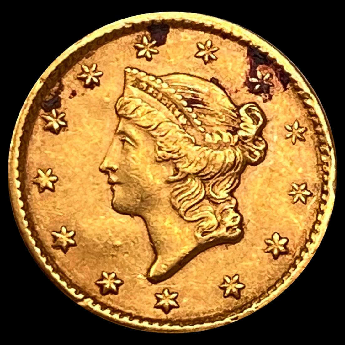 1854 Rare Gold Dollar LIGHTLY CIRCULATED (1 of 2)