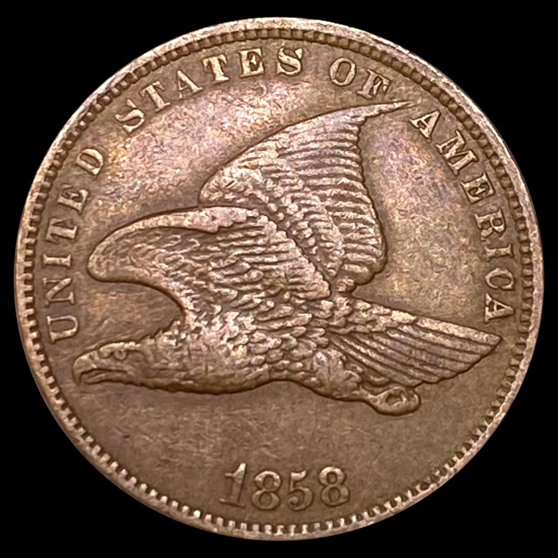 1858 Flying Eagle Cent CLOSELY UNCIRCULATED (1 of 2)