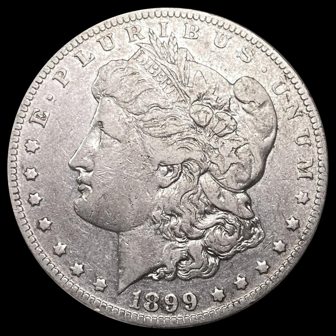 1899-O Morgan Silver Dollar ABOUT UNCIRCULATED (1 of 2)