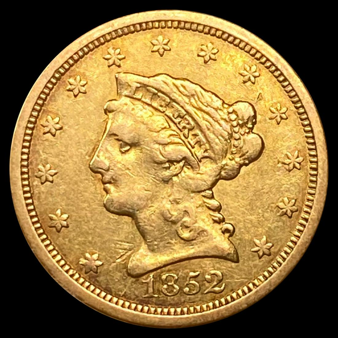 1852-O $2.50 Gold Quarter Eagle LIGHTLY (1 of 2)