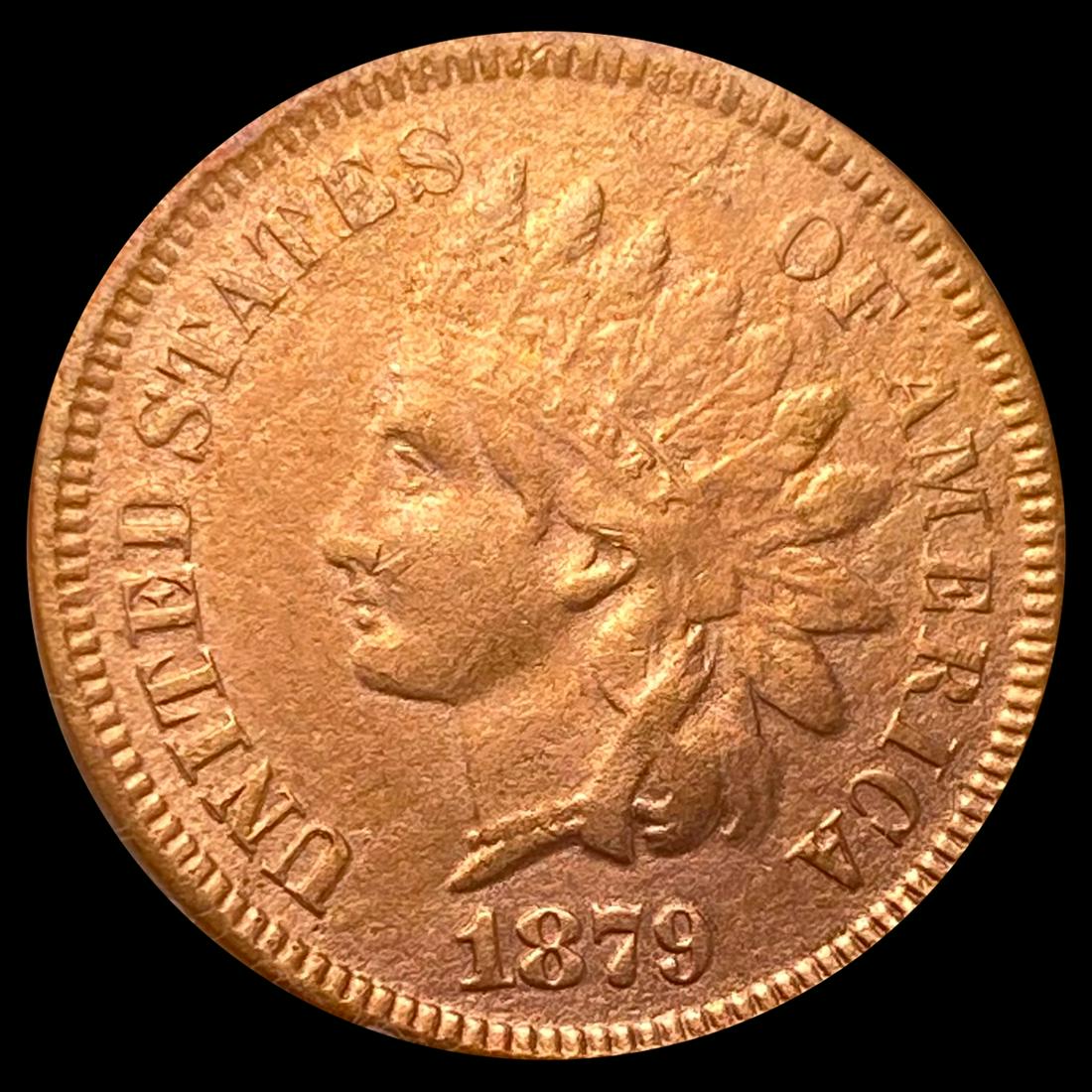 1879 Indian Head Cent CLOSELY UNCIRCULATED (1 of 2)