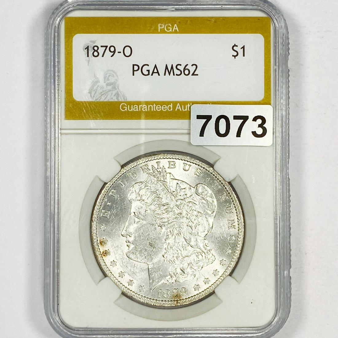 1879-O Morgan Silver Dollar PGA - MS62 (1 of 2)