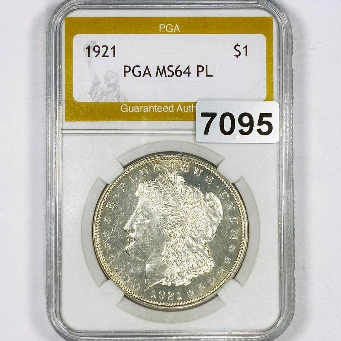1921 Morgan Silver Dollar PGA - MS64 PL (1 of 2)