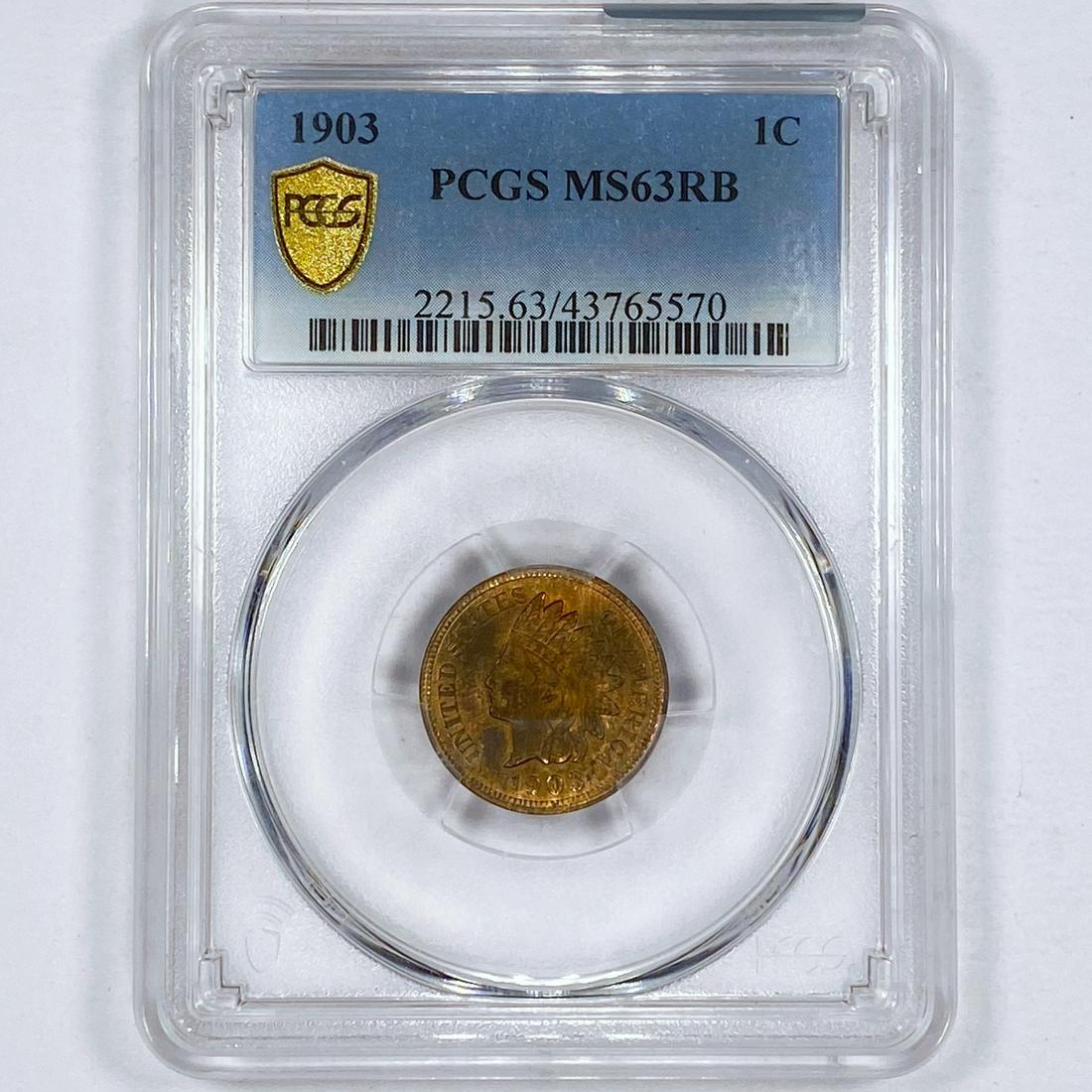 1903 Indian Head Cent PCGS - MS63 RB (1 of 2)