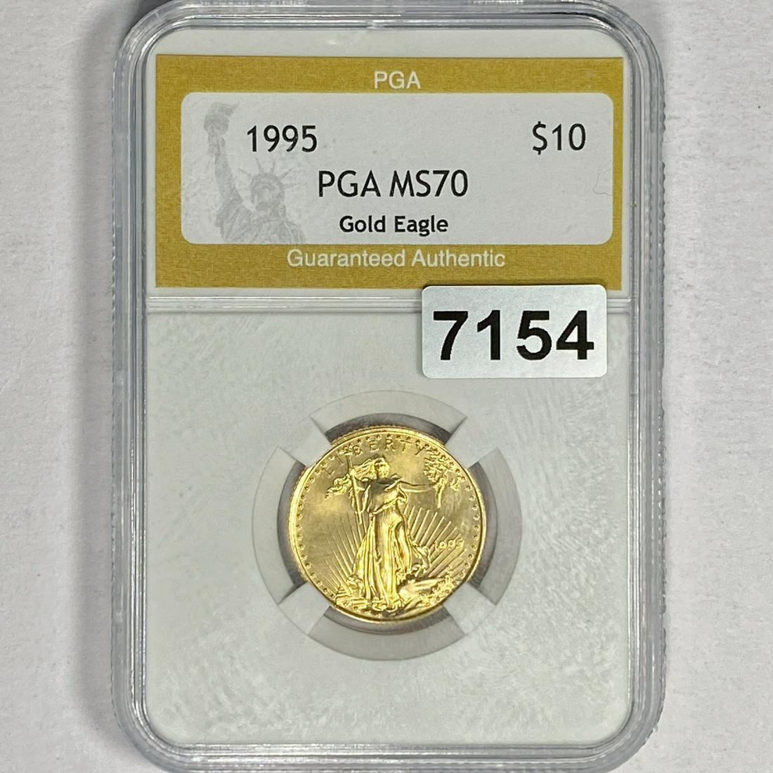 1995 $10 Gold Eagle PGA - MS70 (1 of 2)