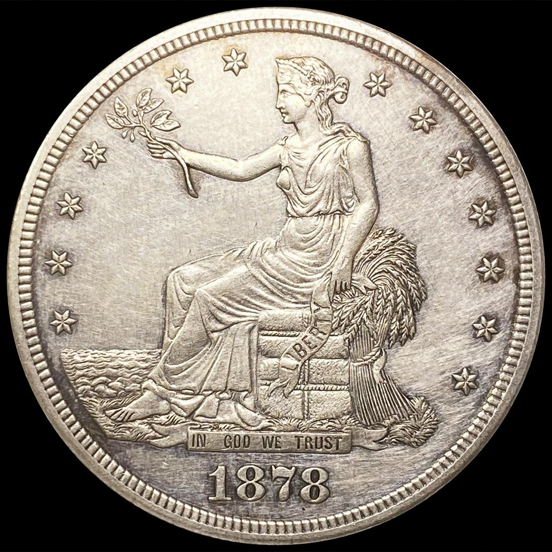 1878-S Silver Trade Dollar UNCIRCULATED (1 of 2)