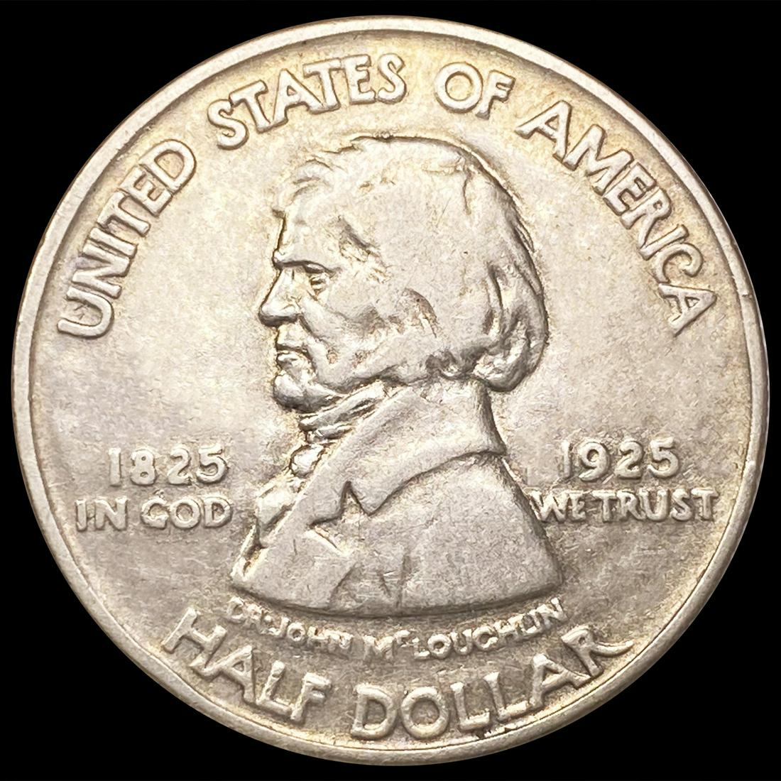 1925 Hudson Half Dollar ABOUT UNCIRCULATED (1 of 2)