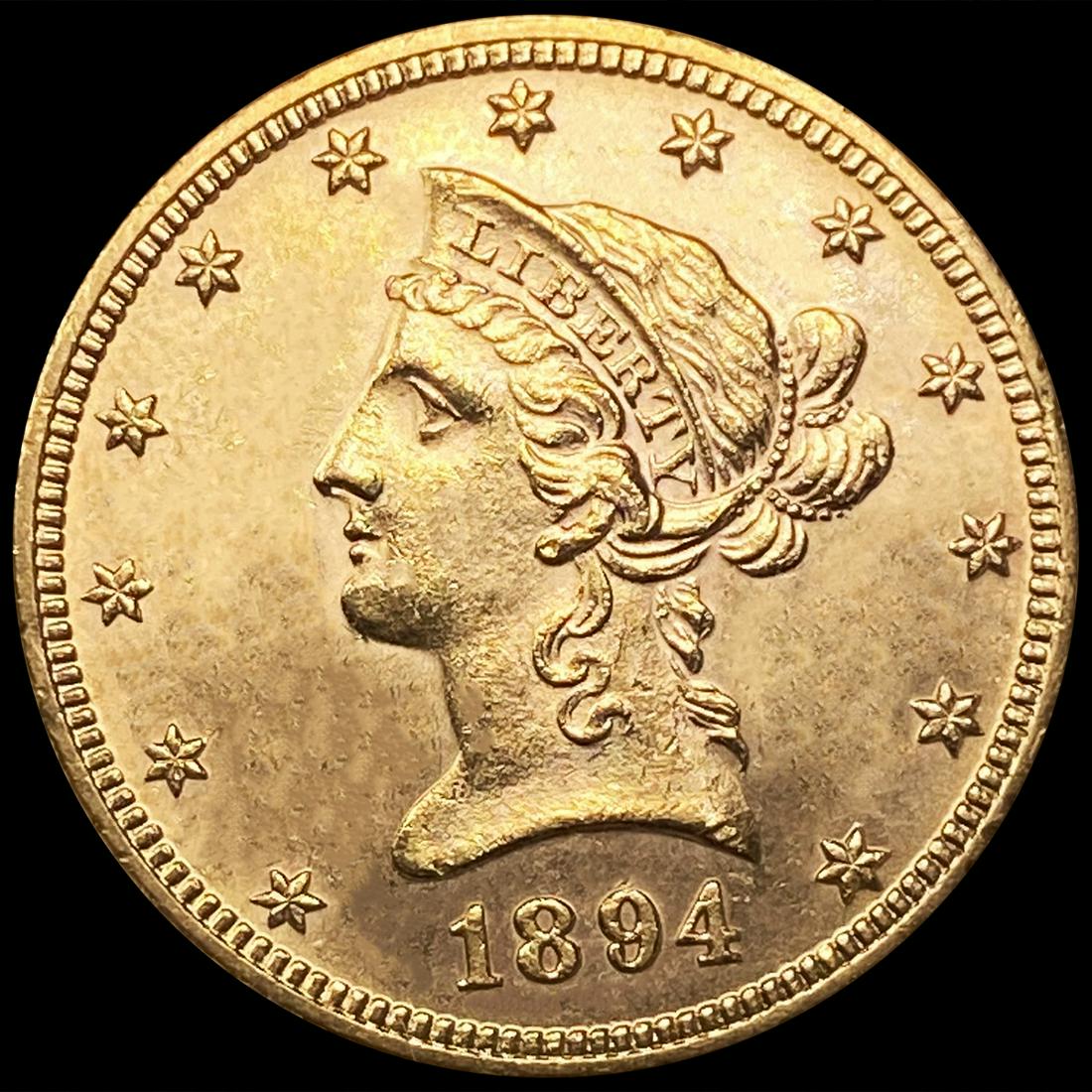 1894 $10 Gold Eagle CLOSELY UNCIRCULATED (1 of 2)
