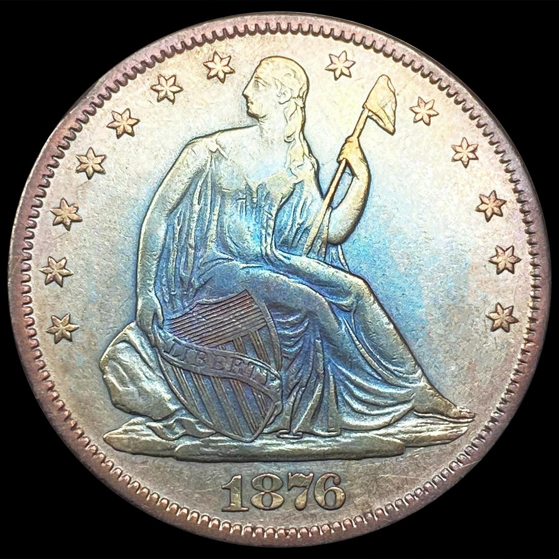 1876-CC Seated Liberty Half Dollar UNCIRCULATED (1 of 2)