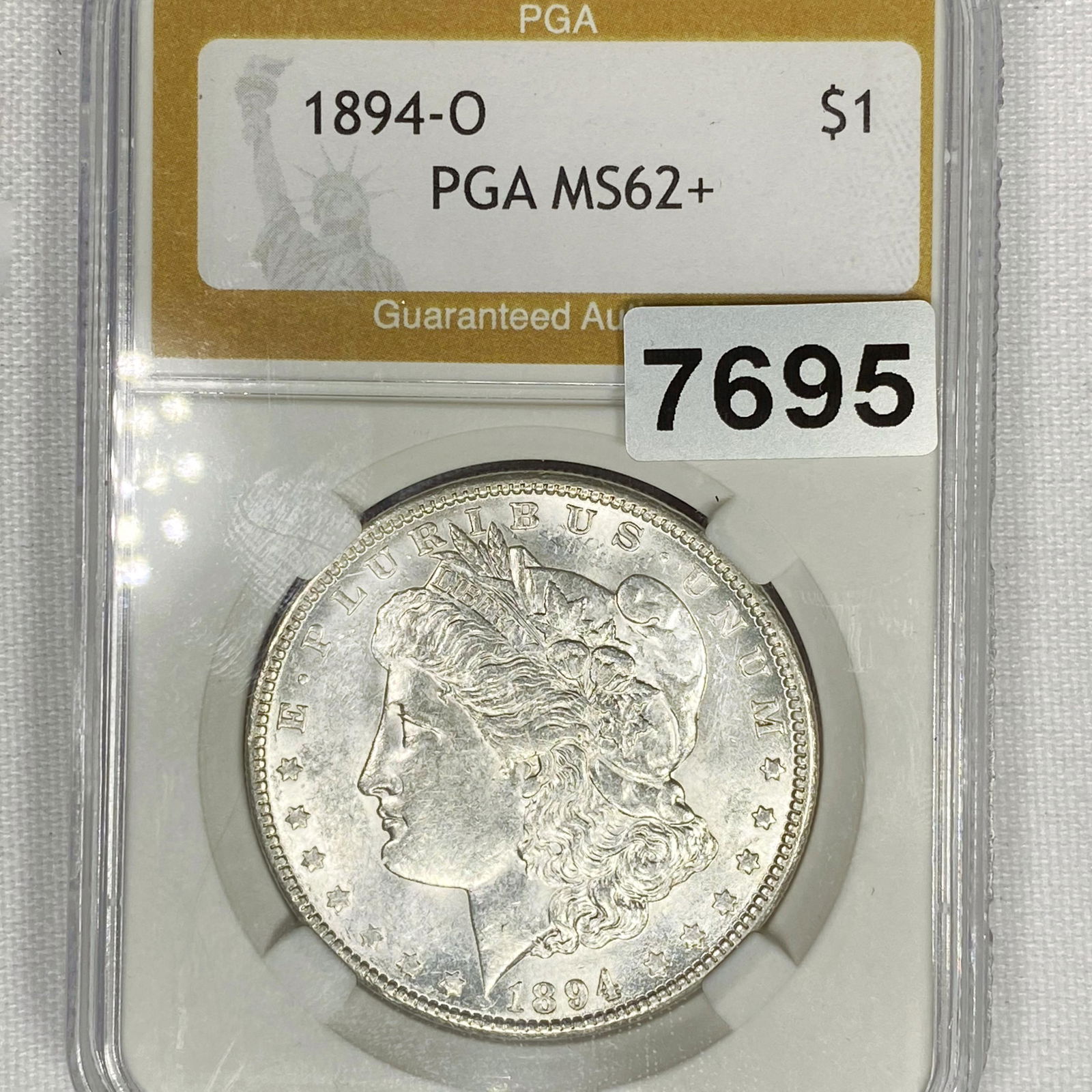 1894-O Morgan Silver Dollar PGA - MS62+ (1 of 2)