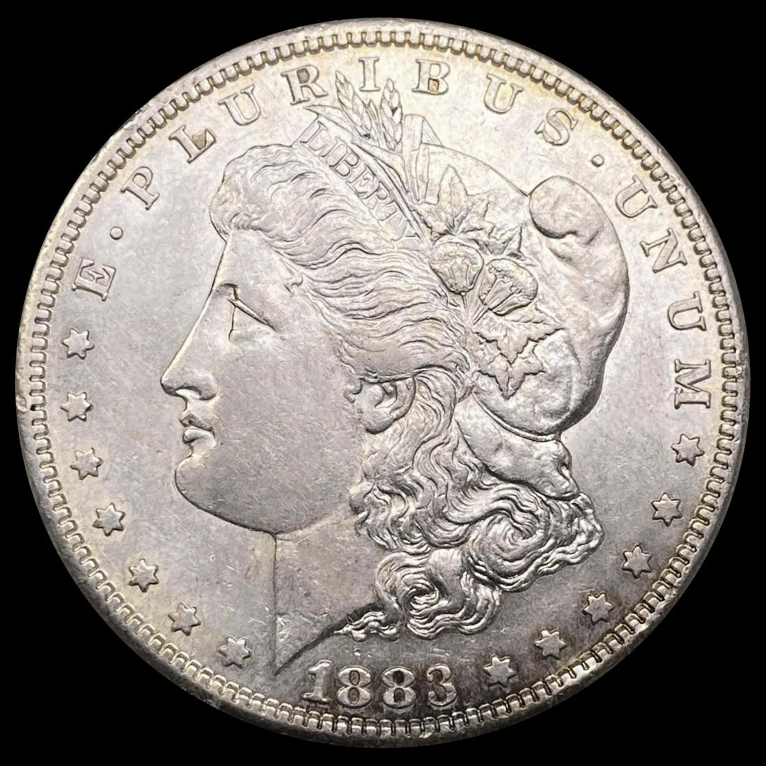 1883-S Morgan Silver Dollar NEARLY UNCIRCULATED (1 of 2)