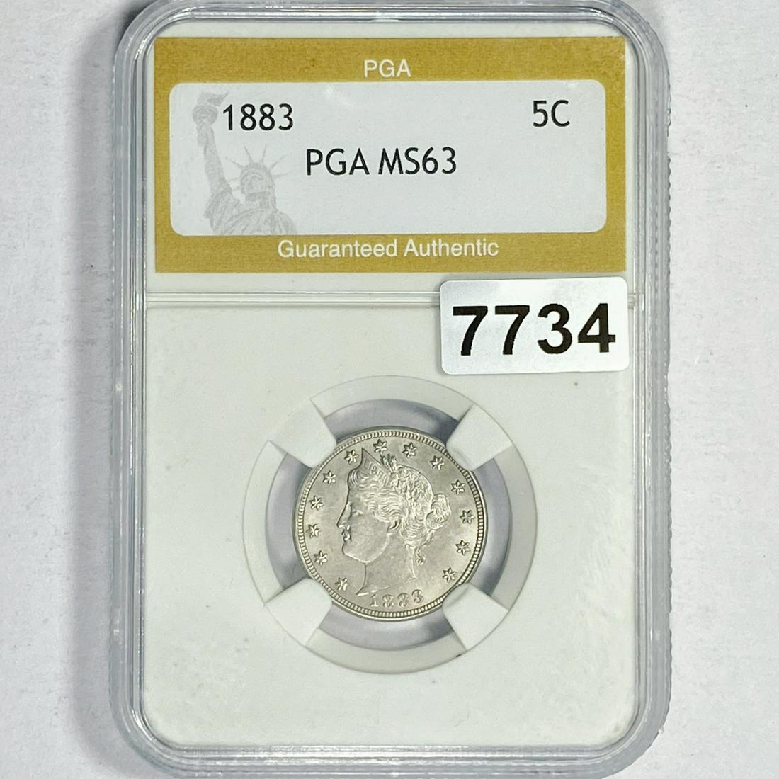 1883 Liberty Victory Nickel PGA - MS63 (1 of 2)