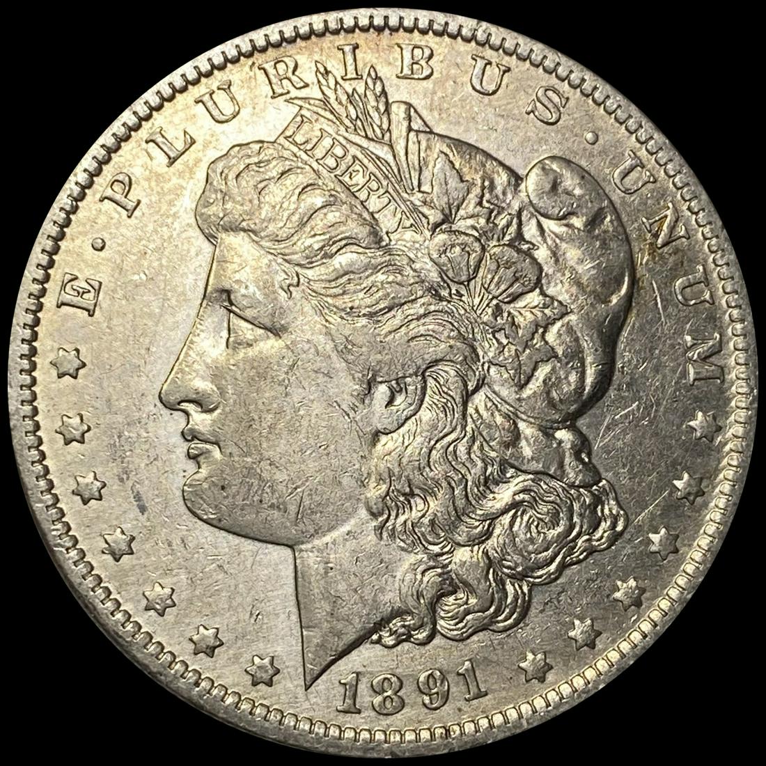 1891-O Morgan Silver Dollar NEARLY UNCIRCULATED (1 of 2)