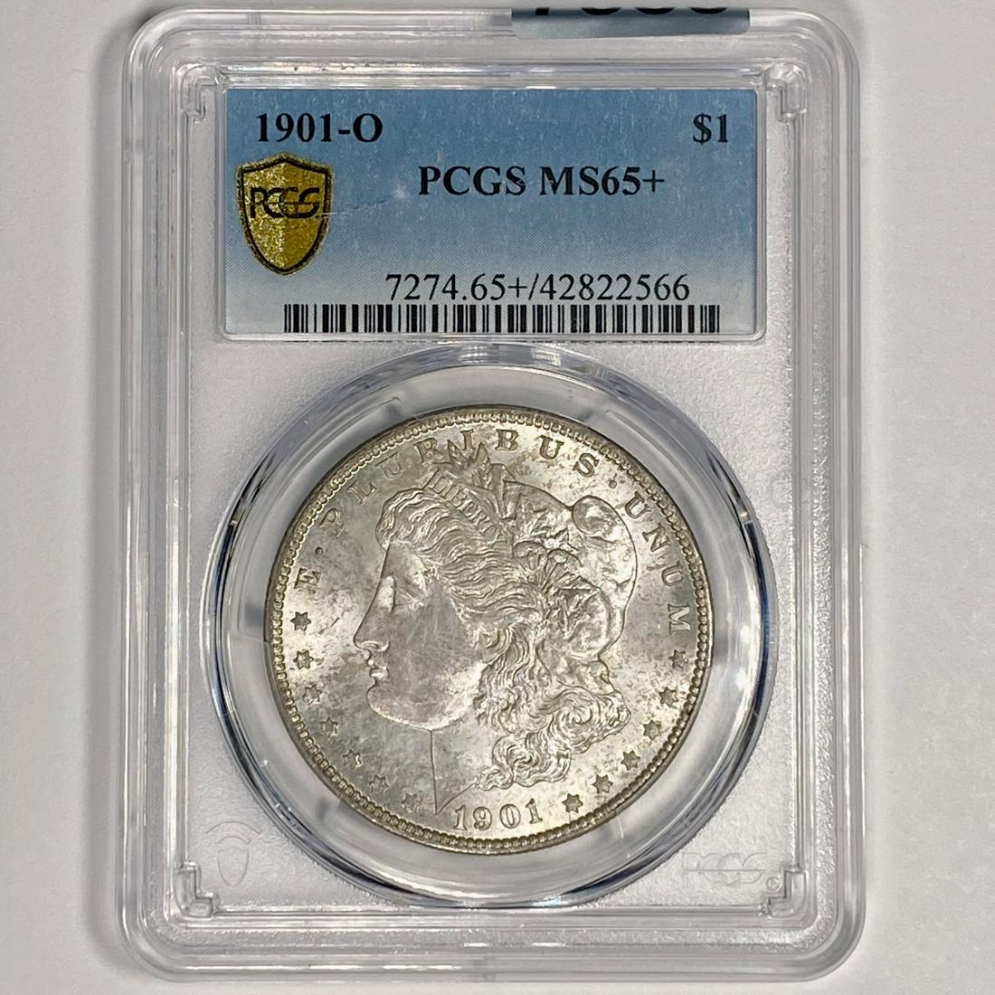 1901-O Morgan Silver Dollar PCGS - MS65+ (1 of 2)
