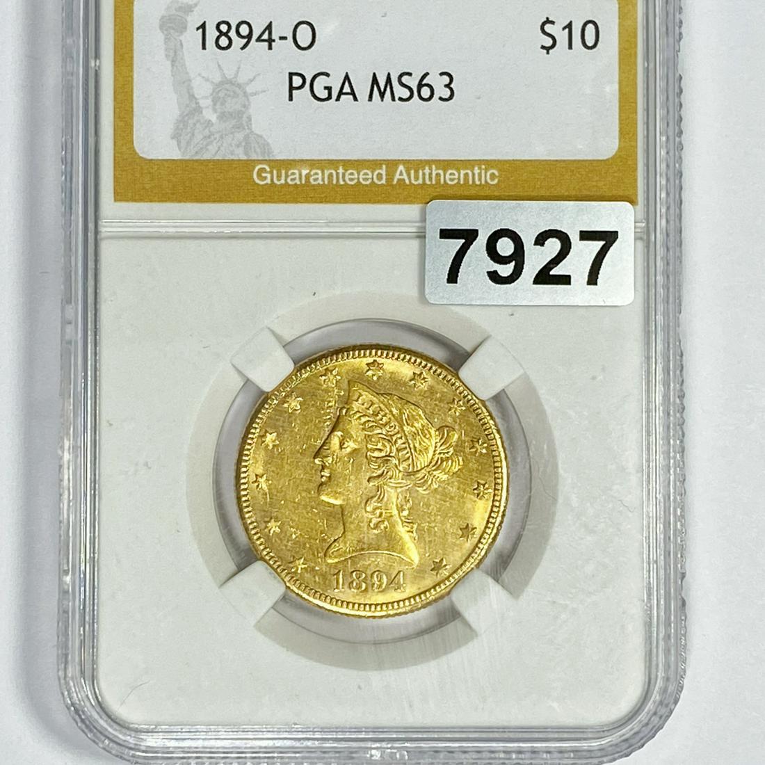 1894-O $10 Gold Eagle PGA - MS63 (1 of 2)