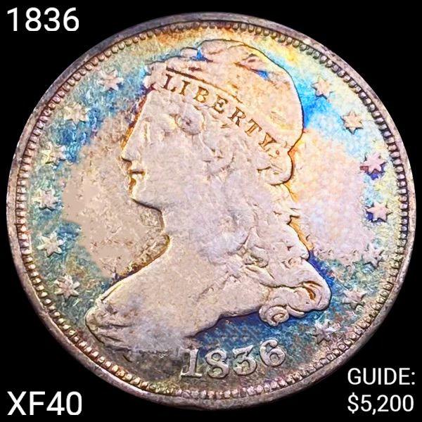 1836 Capped Bust Half Dollar LIGHTLY CIRC (1 of 2)