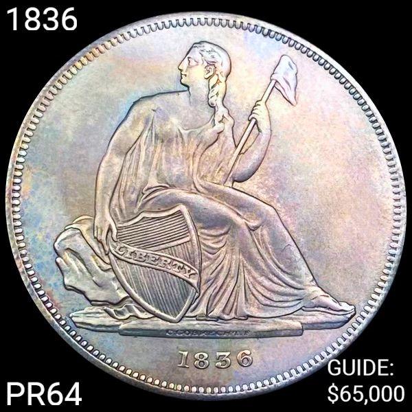 1836 Gobrecht Dollar CHOICE PROOF (1 of 2)