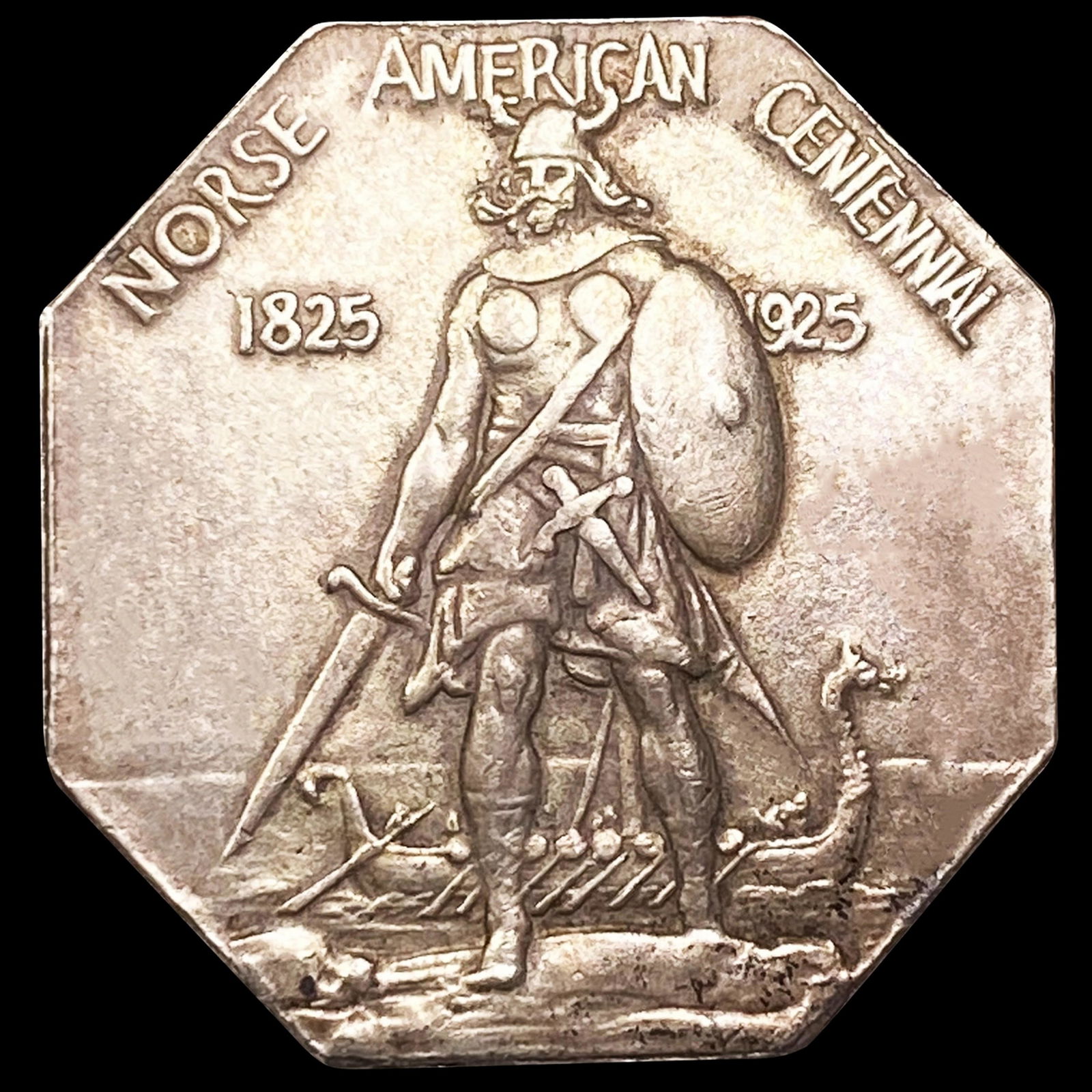 1925 Norse Half Dollar ABOUT UNCIRCULATED (1 of 2)