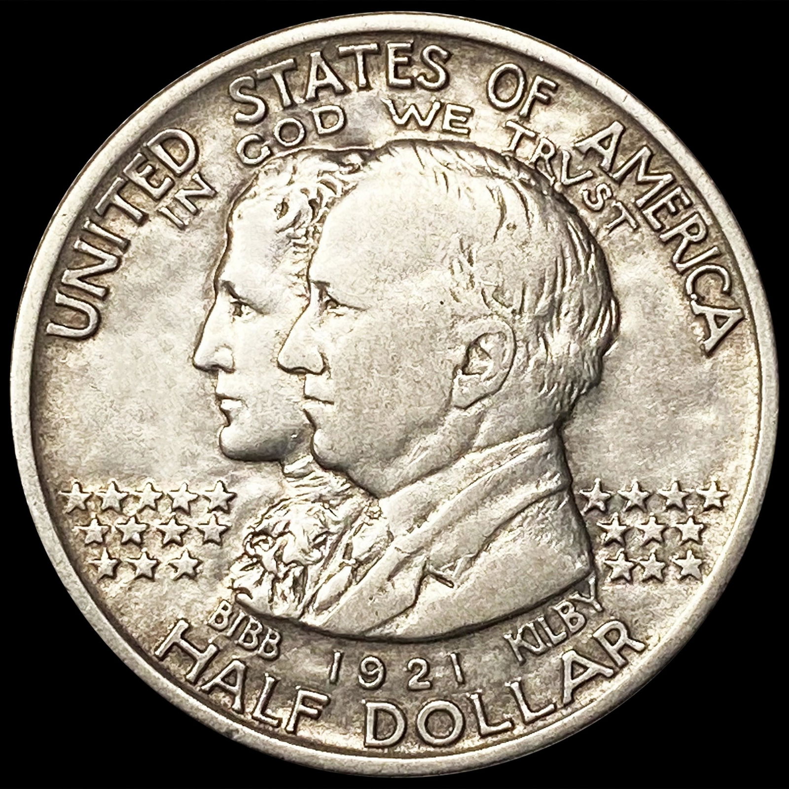 1921 Alabama Half Dollar NEARLY UNCIRCULATED (1 of 2)