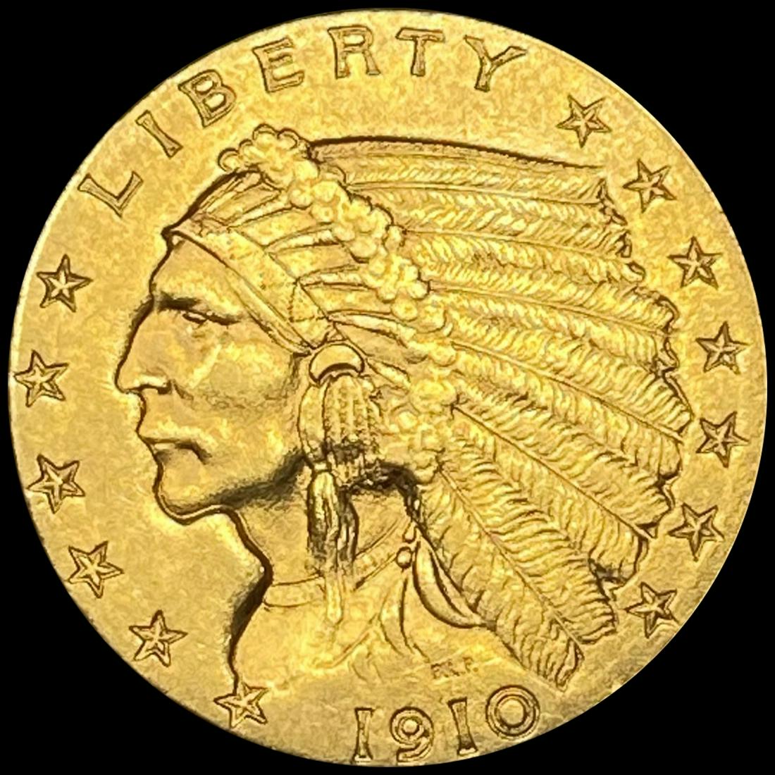 1910 $2.50 Gold Quarter Eagle UNCIRCULATED (1 of 2)