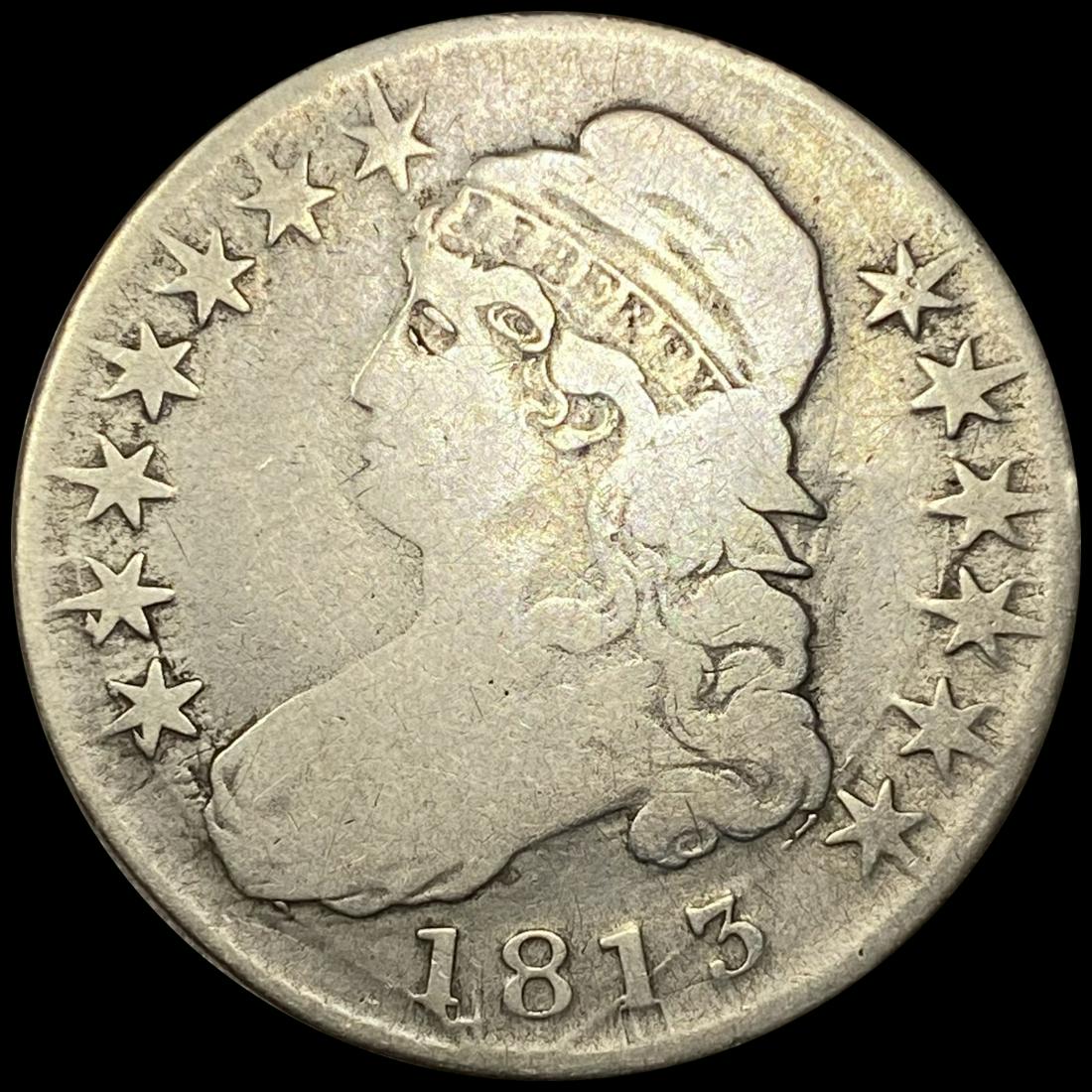 1813 Capped Bust Half Dollar NICELY CIRCULATED (1 of 2)