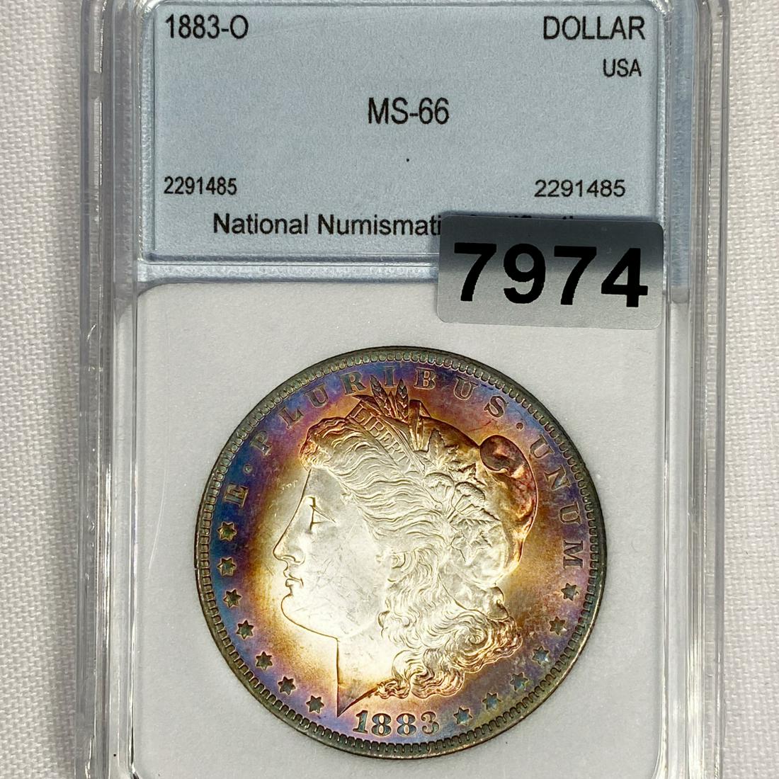 1883-O Morgan Silver Dollar NNC - MS66 (1 of 2)