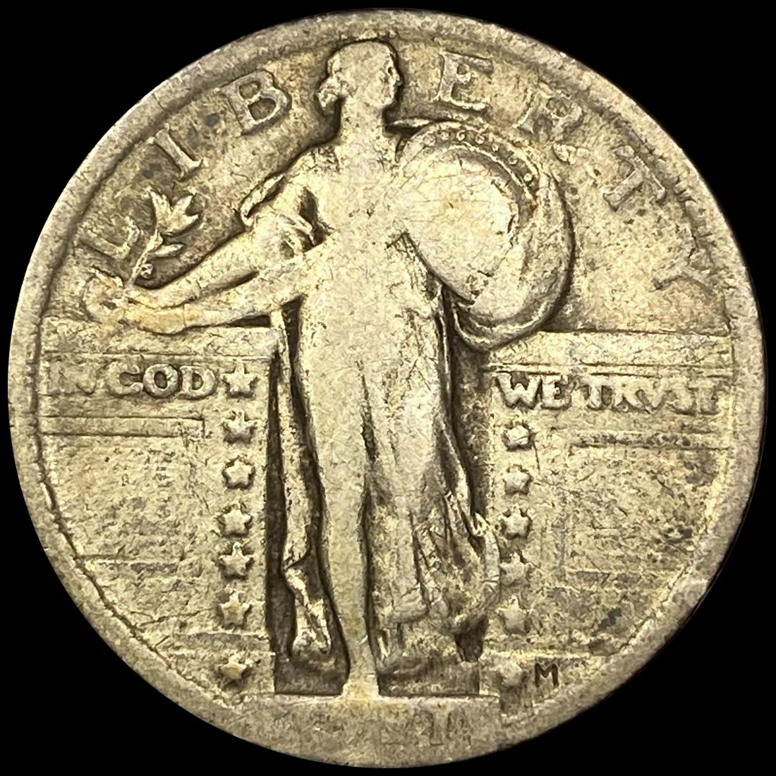 1921 Standing Liberty Quarter LIGHTLY CIRCULATED (1 of 2)