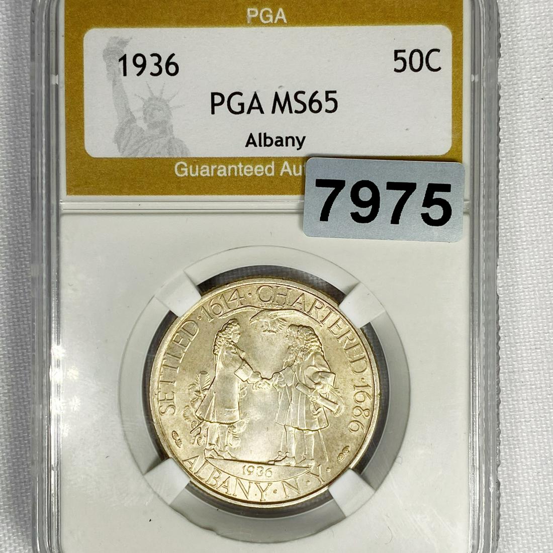 1936 Albany Half Dollar PGA - MS65 (1 of 2)