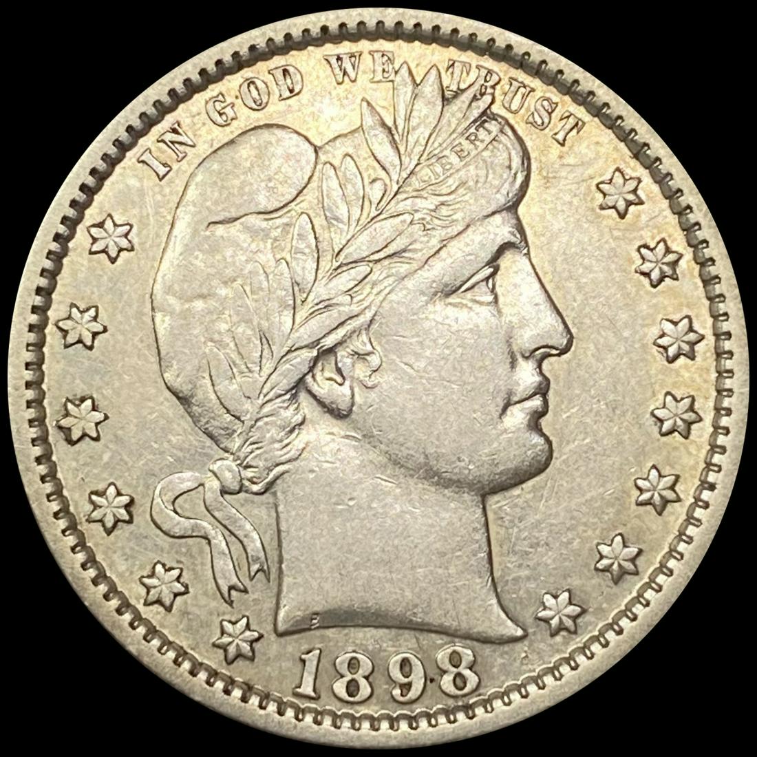 1898 Barber Quarter CLOSELY UNCIRCULATED (1 of 2)