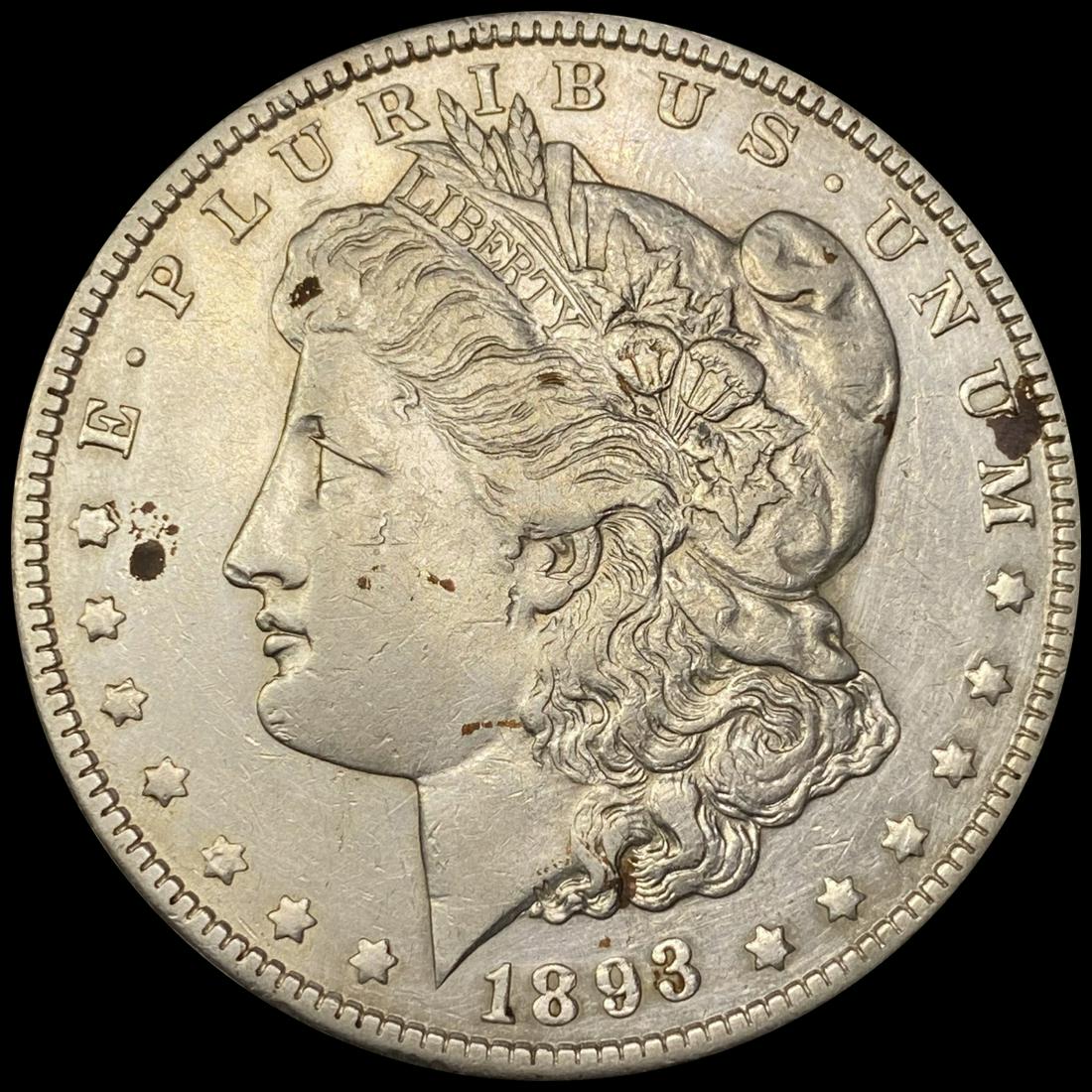 1893-O Morgan Silver Dollar CLOSELY UNCIRCULATED (1 of 2)