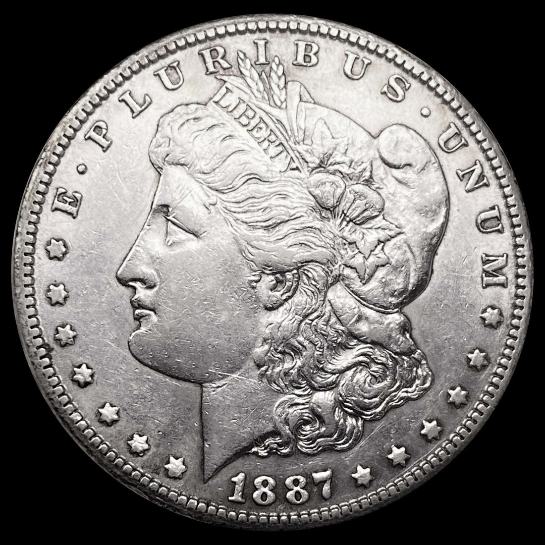 1887-S Morgan Silver Dollar CLOSELY UNCIRCULATED (1 of 2)