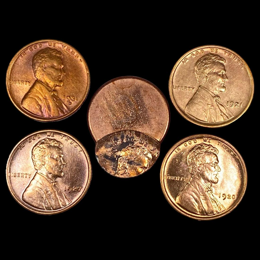 (5) Misc Cents UNCIRCULATED (1 of 2)