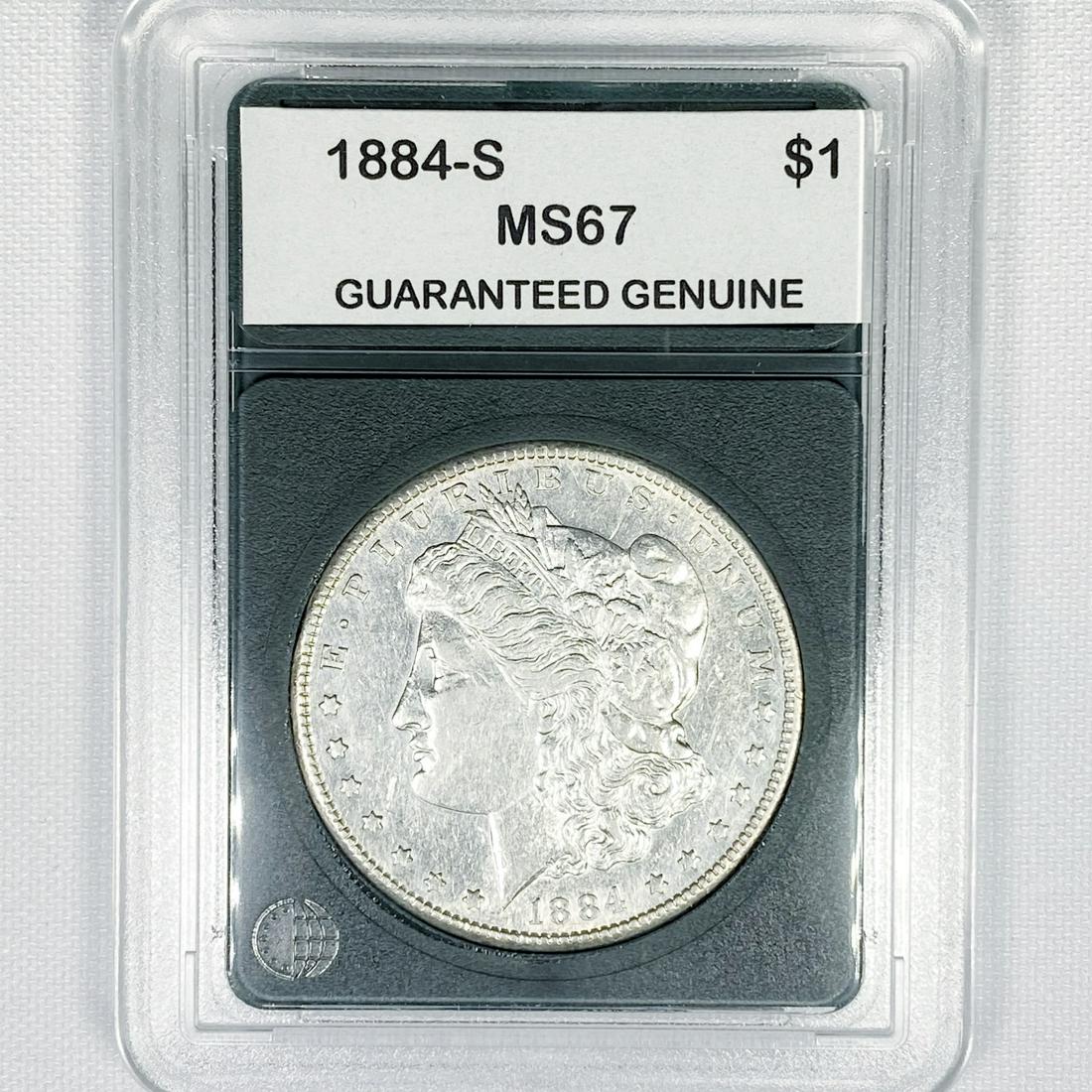 1884-S Morgan Silver Dollar GG - MS67 (1 of 2)