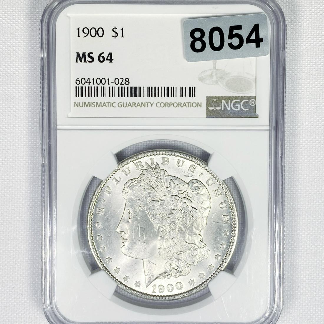 1900 Morgan Silver Dollar NGC - MS64 (1 of 2)