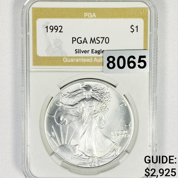 1992 Silver Eagle PGA - MS70 (1 of 2)